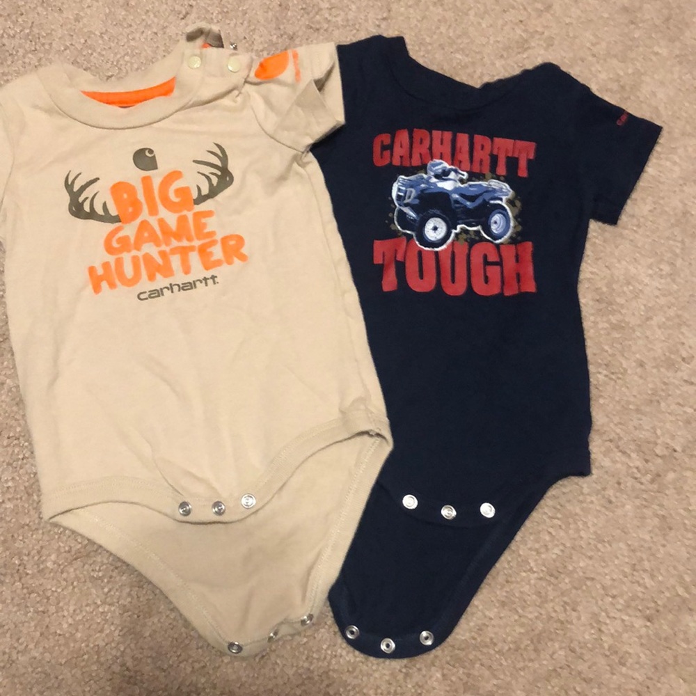 2 Carhartt Baby onesies
